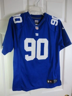 Camiseta de fútbol americano NFL New York Giants talla L juvenil #90 Jason Pierre-Paul Foto 1 de 4
