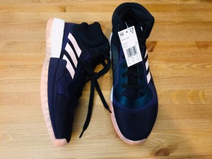 purple adidas high tops