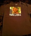 2Pac Tupac Shakur Poetic Justice 2019 T-Shirt Black Men's Size 2X Official