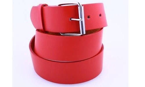 Nuevo cinturón de cuero liso unisex a presión hebilla de rodillo extraíble liso para hombre y mujer Foto 1 de 1