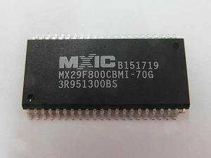 MEMORIA FLASH MACRONIX MX29F800CBMI-70G SOP-44_100% COMPATIBILE AM29F800BB - Foto 1 di 1