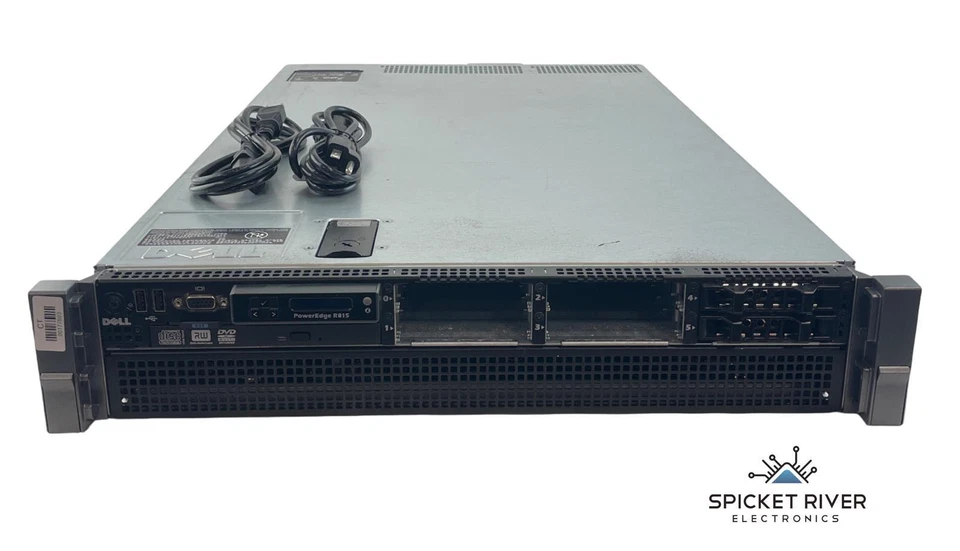 Dell PowerEdge R815 4x 12-Core AMD Opteron 6174 2.20GHz 256GB RAM 6-Bay No HDDs - Image 1 of 4