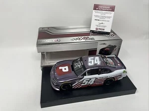 1/24 Ty Gibbs 2021 Pristine Auction Signed Toyota Supra COLOR CHROME COA - Picture 1 of 12
