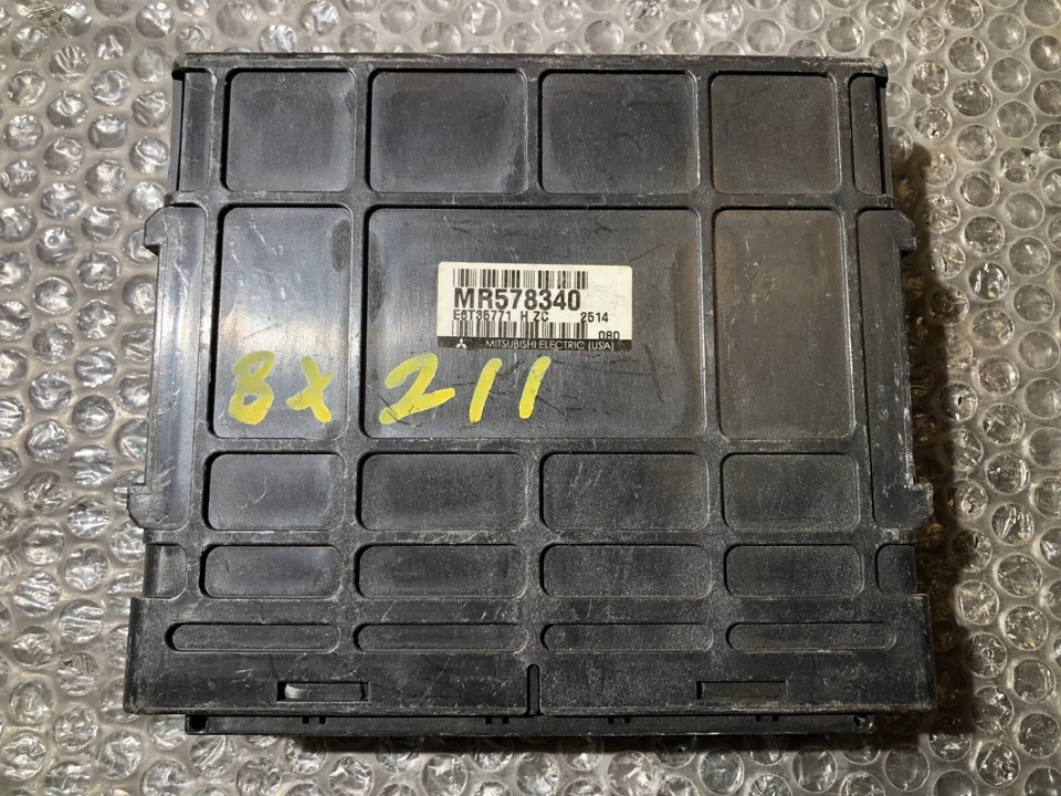 2003 STRATUS CHRYSLER SEBRING Computer Brain Engine Control ECU ECM EBX MR578340 - Image 1 of 4