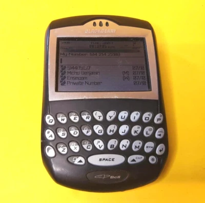 🔥RECREATIONAL USE ONLY🔥 BLACKBERRY 7250 CDMA 32MB FLASH QWERTY BAR CELL PHONE - Image 1 of 4