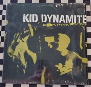 Shorter, Faster, Louder LP by Kid Dynamite green marbled vinyl 2000 NM JT1045 - Picture 1 of 4