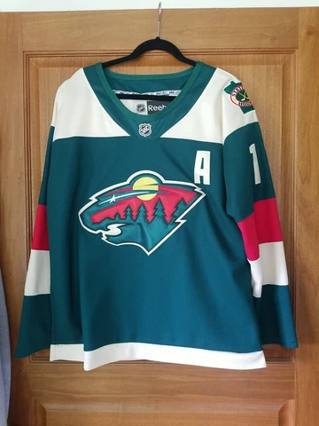 2016 Minnesota Wild Stadium Series Zach Parise Jersey Cover