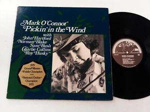 MARK O'CONNOR PICKIN' IN THE WIND LP USA 1976 - Picture 1 of 1