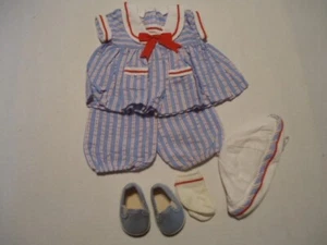 AG Bitty Baby  Sailor Dress Set - Picture 1 of 12