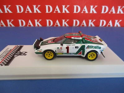 Die cast 1/43 Modellino Auto Lancia Stratos HF Rally Monte Carlo 1977 S. Munari - Immagine 1 di 4