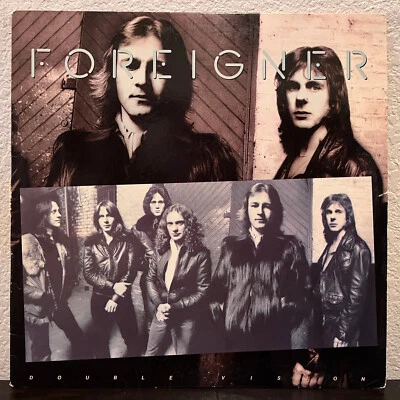 FOREIGNER - Double Vision (Atlantic) - 12" Vinyl Record LP - EX - Image 1 of 3