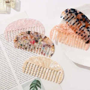 Brush Tortoise Shell Hairdressing Comb Hair Styling Tool Acetate Hair Combs - Picture 1 of 22