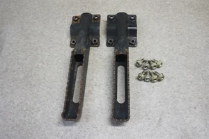 1986 86 87 88 Honda TRX 200SX Fourtrax Stock OEM Footpegs Foot Pegs - Picture 1 of 13