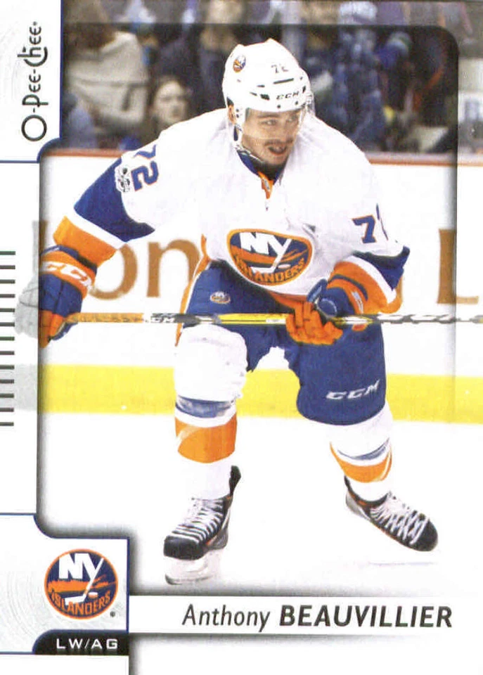 2017-18 O-Pee-Chee #49 Anthony Beauvillier New York Islanders - Image 1 of 1