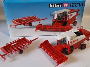 Kibri 12213 Claas Mähdrescher mit Schneidwerk H0 1:87 Modellbausatz Gebaut OVP - Bild 1 von 3
