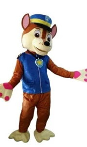 New Paw Patrol Chase Costume Halloween Birthday Complete Mascot Adult - Picture 1 of 2