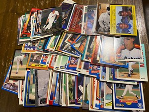 vintage baseball cards lot ken griffey jr. nolan ryan greg maddux