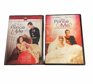 The Prince & Me: 1 & 2 (DVD, 2004, 2005) Julia Styles - Picture 1 of 9
