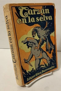 Unusual 1927 “Tarzan en la Selva” ER Burroughs Spanish Edition Gustavo Gili PB - Imagen 1 de 12