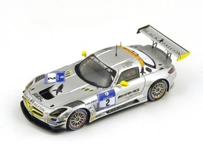 1:43 Spark Mercedes Sls Amg Gt3 Black Falcon #2 24H Nurburgring 2015 SG208 Model - Immagine 1 di 2