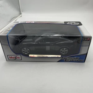 Maisto 2016 Chevrolet Camaro SS Black 1:18 Die Cast Model Car 1/18 - Picture 1 of 10