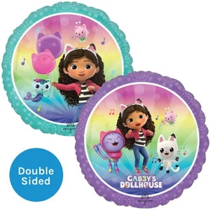 Gabby's Dollhouse Double sided 18 Inch Foil Balloon Birthday Party Decoration - Picture 1 of 1