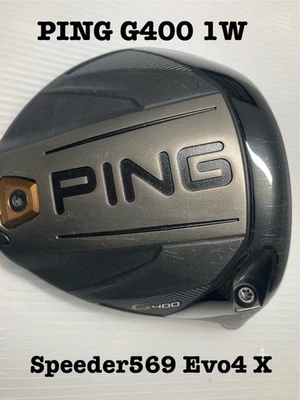 Ping G400 Driver Head Only 9 Degree Right-Handed Used #86 - Image 1 of 4