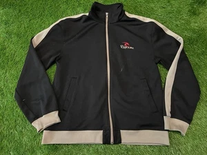 Vintage Rip Curl Tracksuit Jacket Black Embroidered Full Zip Y2K Surfwear - LRG - Picture 1 of 7