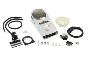 Chrome Bobbed Dash Cover Kit fits Harley Davidson - Picture 1 of 1
