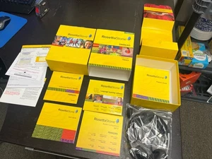 Rosetta Stone Homeschool French Level 1-3 w/ Headset & CDs - Complete Set - Afbeelding 1 van 9