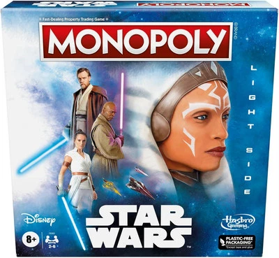 Monopoly Hasbro Gaming Star Wars Light Side Edition Board Game - Image 1 of 4