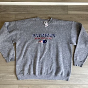 Vintage Jostens England Patriots Sweatshirt Sz XL Crewneck Embroidered Made USA - Picture 1 of 12