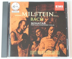 JOHANN SEBASTIAN BACH NATHAN MILSTEIN Bach: Sonaten für unbegleitete Violine CD - Bild 1 von 4
