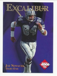 1995 Edge Excalibur Jay Novacek 22K - Picture 1 of 1