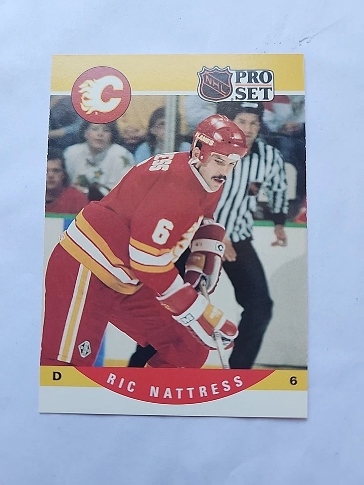 1990-91 Pro Set - Ric Nattress #426 - Image 1 of 2