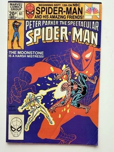 Spectacular Spider-Man # 61 Moonstone appearance (1981) Marvel Comics - Picture 1 of 5