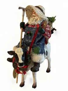 Raro Possibili Sogni Abbigliamento Babbo Natale Latte Mucca 713793 - Foto 1 di 9