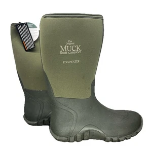 NUEVO CON ETIQUETAS The Original Muck Boot Company Edgewater Verde Botas de Tareas Altas para Hombres 11/11.5 - Imagen 1 de 10
