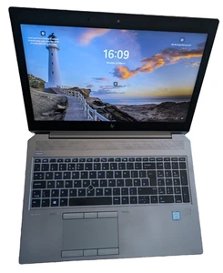 HP ZBook 15 G6 Core i7 9750H 2.6GHz 16GB RAM 512GB 15.6" NVidia Quadro T2000 267 - Picture 1 of 9