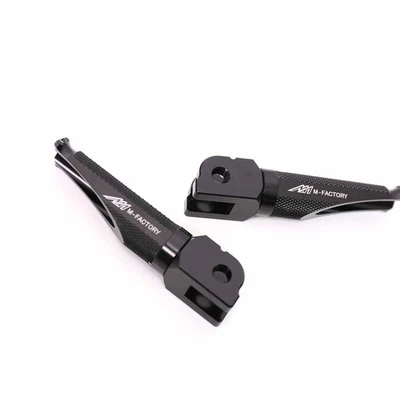 Clavijas delanteras de carreras Shinobi negras para Yamaha XSR 900 16 17 18 19 20 21 Foto 1 de 4