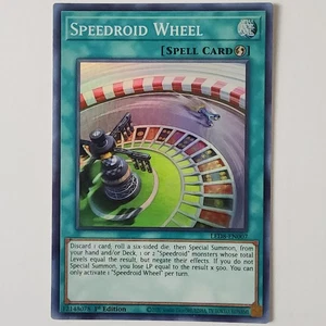 Speedroid Wheel - LED8-EN007 - NM - Super Rare - 1st ed - Yugioh - Picture 1 of 1