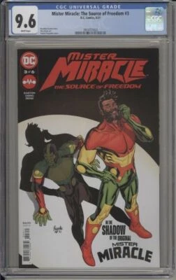 MISTER MIRACLE: THE SOURCE OF FREEDOM #3 - CGC 9.6 - PAQUETTE COVER - Image 1 of 2
