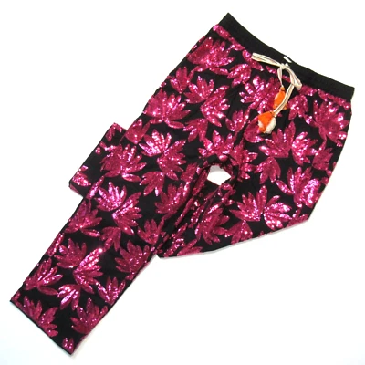 Новый с Ярлыками J. Crew коллекции высоты хлопок поплин брюки с блестками в черном 16 - Изображение 1 из 4