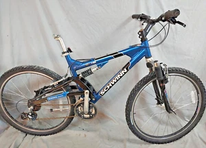 2005 Schwinn S-15 FS MTB Bike 18" Medium Softtail Full-Suspension USA Shipper :) - Picture 1 of 12