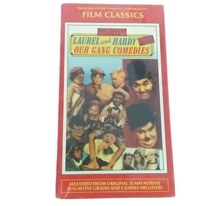 Laurel and Hardy Plus Our Gang Comedies VHS 1991 New - Picture 1 of 5