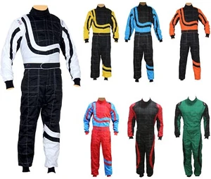 TRAJES GENERALES PARA NIÑOS JUNIORS KARTING GO KART RALLY RALLY UNA PIEZA INTERIOR/EXTERIOR - Imagen 1 de 8