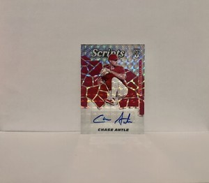 MLB Chase Antle 2021 Panini Mosaic Scripts Autograph #SCR-CA