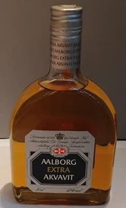 Aquavit Aalborg Extra Akvavit - 0,7 l - vermutlich 1981 - Rarität - Bild 1 von 2