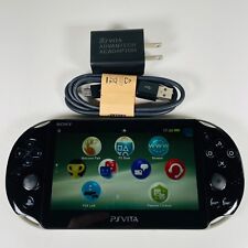 Sony PlayStation PS Vita Console PCH-2000 (Khaki & Black) w/ Charger!