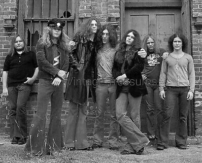 Lynyrd Skynyrd Band Portrait Photo Print Poster Ronnie Van Zant - Image 1 of 1